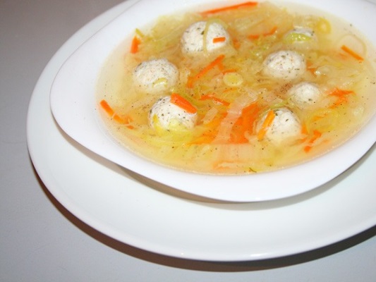 Рецепт супа с рыбными фрикадельками