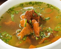 Рыбный суп с перловкой и картошкой